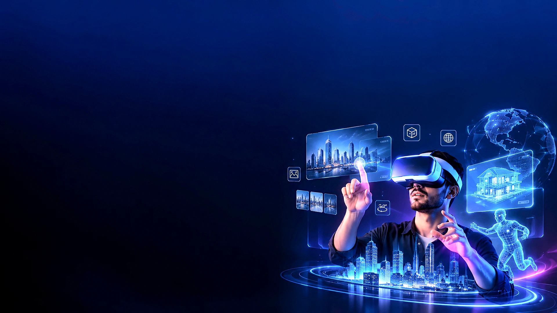 AR VR development banner